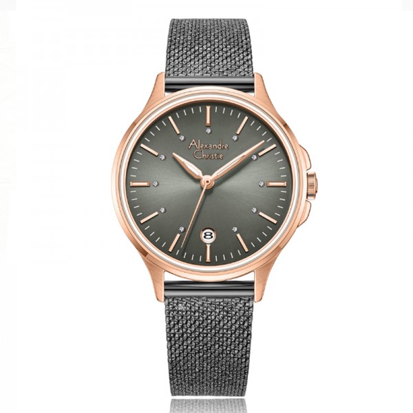 Alexandre Christie AC 2B21 Rosegold Grey LDBGRGR